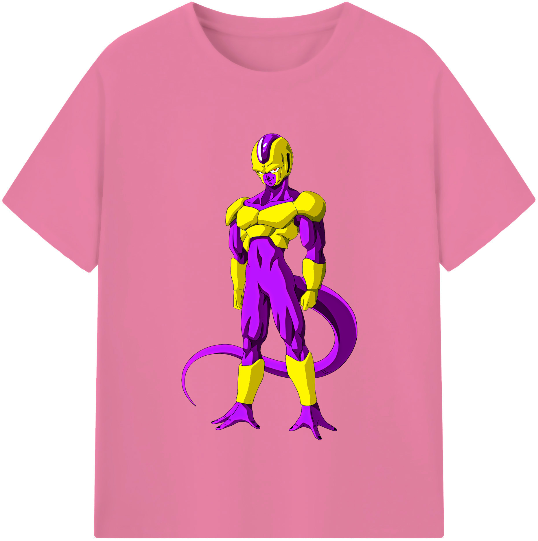 （画像用） ドラゴンボール フリーザ DRAGON BALL Frieza 綿100％半袖Tシャツ（フロントプリント）